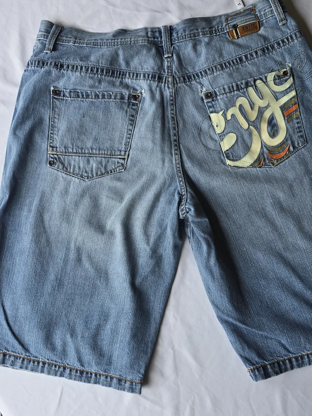 ENYCE Light Blue Denim Me n’s Shorts